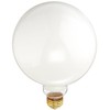 Bulbrite 150G40WH 150W G40 Globe 125V Medium Base Light Bulb,