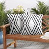 Dremisland Black and White Boho Pillow Covers 18 x 18