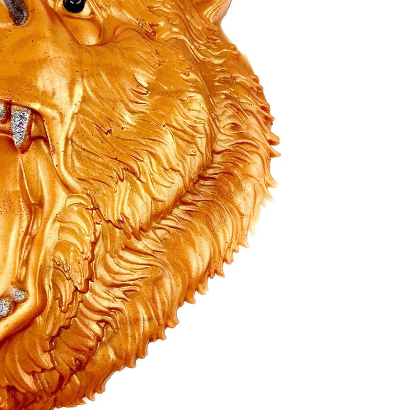 BOGEEL Animal Resin Epoxy Molds Wild Bear for Head Silicone