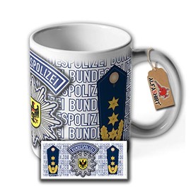 #29152 Cup German Police President Direction BPOL Shoulder Flap Service