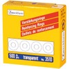AVERY Zweckform 10 x Hole Reinforcement Rings Transparent Pack of 500