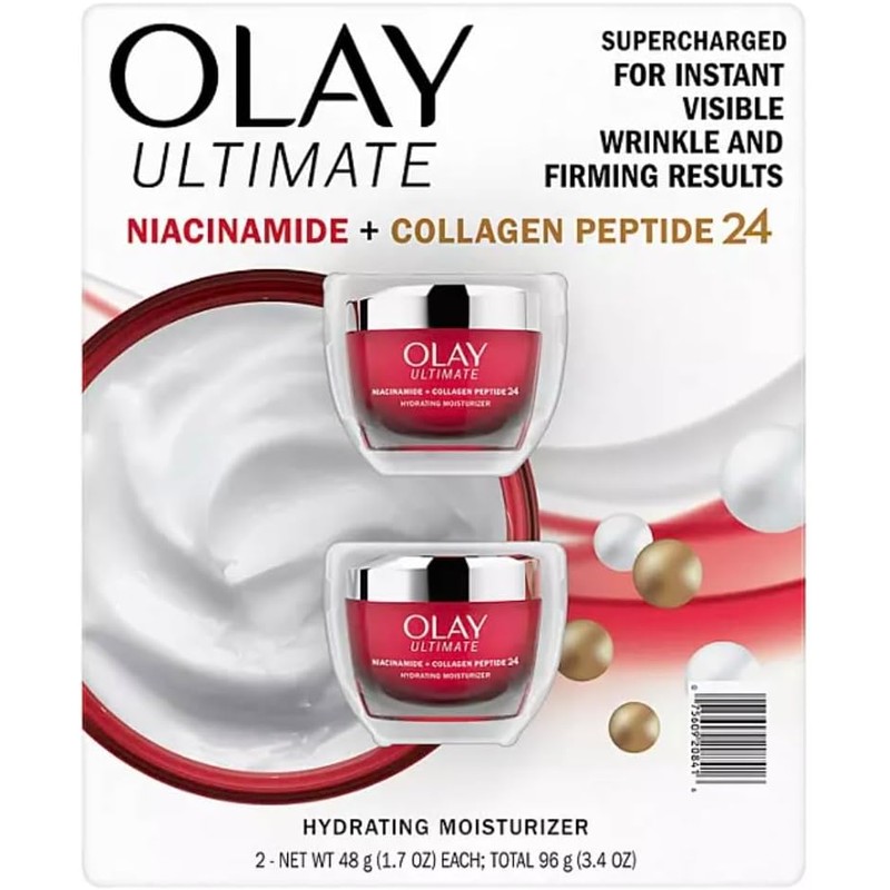Olay- Crema hidratante Ultimate Niacinamide + Collagen Peptide 24 (1,7