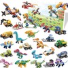 Advent Calendar, 24 Countdown for Kids Toys Dinosaurs Racing Cars