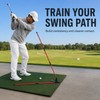 Golf Swing Alignment Trainer for Practice – Adjustable Fiberglass Rod