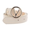 VALENTINO Round Belt W110 Ecru / Oro - Can be