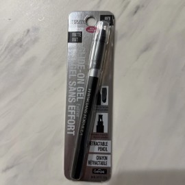 Physicians Formula Glide-on Gel Eyeliner W/Sharpener Black Velvet-Matte 6978 NEW