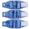 Wegreeco Jeans Washable Male Dog Diapers (Pack of 3) -