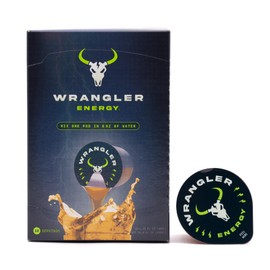 Wrangler Energy by Java House - Single Serve Liquid Energy Drink Concentrate Pods - Peel and Pour - Lightly Sweet Tangy Energy - Pack of 12