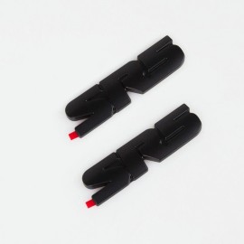 toyota 2PCS Matte Black out  Emblem Badge  overlay FOR TOYOTA TUNDRA TACOMA 4RUNNER SR5