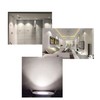 ZDPCYT Recessed Downlight 110V Dimmable 3WCOB CRI80 Spotlight Lamp Daylight