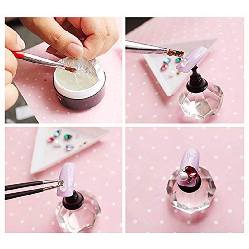 YesLady Nail Art Super Sticky Rhinestone UV Gel Adhesive Diamond