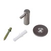 GedoTec® Moon Model Wall-mounted Coat Rack, Stainless Steel Hook Rack,