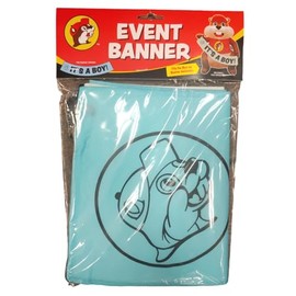 Buc-ee's Inflatable Beaver - Self Inflates - Lights up - Stakes Included (Event Banner - It's a Boy)