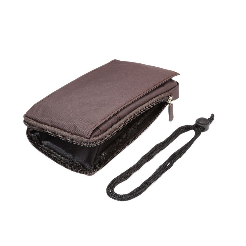 DFV mobile - Multi-Functional Universal Vertical Stripes Pouch Bag Case