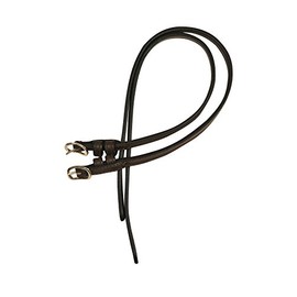 DaVinci Leather Spur Straps/Loops Dark Brown