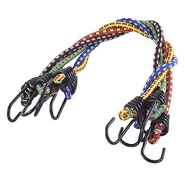 wolfcraft Single Bungee Cord I 3293000 I Versatile use for camping or biking, in the car or at home