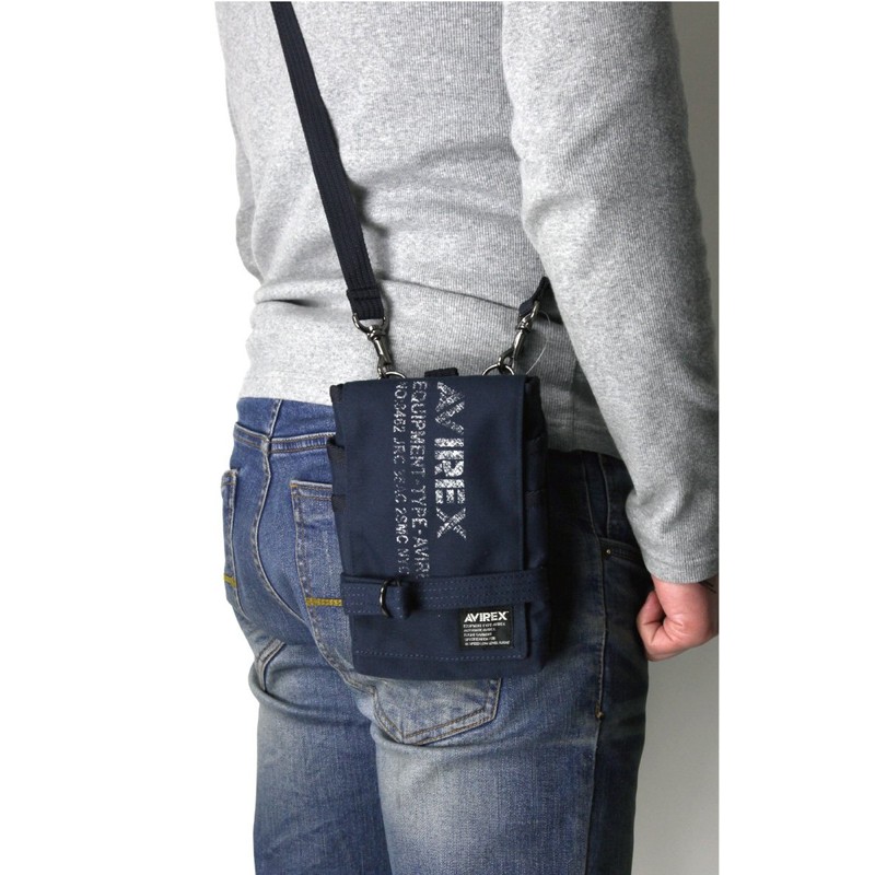 Avirex Avirex-003 Eagle Chalk Bag, Shoulder Bag, Plain, Camouflage, Men's,