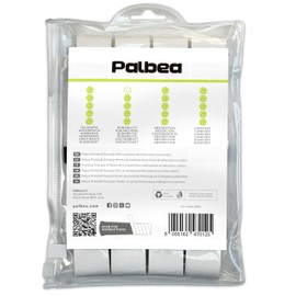 Pickleball OverGrip Tape - Extra Tacky White Pickleball Grip Tape, Pack of 12 - High Sweat Absorption & Non-Slip Soft Touch. Accessories Designed to Enhance Your Pickleball Paddle Grip Tape.