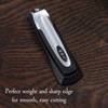 KAI Japanese Nail Clippers With Side Nail File, Stainless Steel,