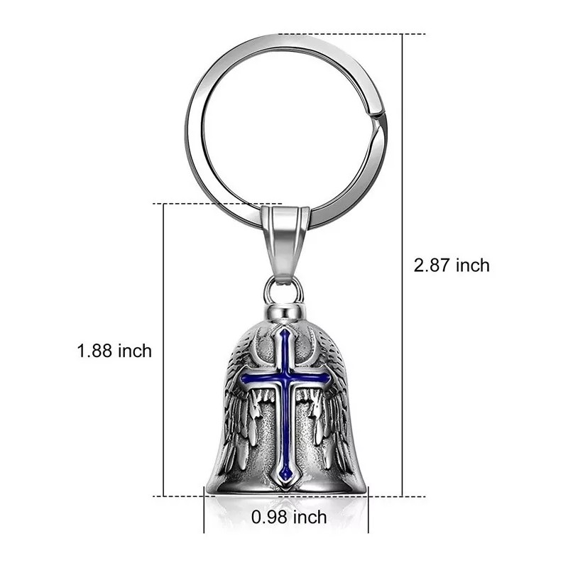 HPY Campana Moto Biker Guardián Bell Amuleto Proteccion Regalo
