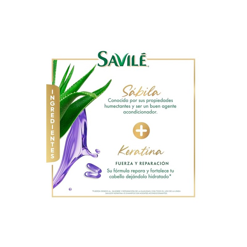 Acondicionador Savilé Keratina 700 ml