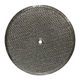 Air Filter Factory 9.5 Inch Round x 3/32 Inch With Center Hole 12-Layer Aluminum Exhaust Air Grease Filter