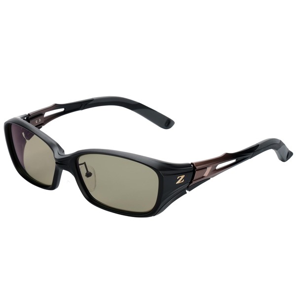 Zequeh F-2070 Polarized Sunglasses Devon Black & Bronze Gradient TRUEVIEW