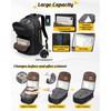 20 Inch Travel Vacuum Seal Suitcase & Backpack with Electric