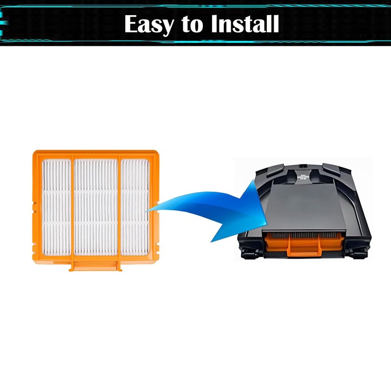 HEPA Filter Replacement for Shark AV2501AE, RV2502AE, AV2501S, AV2511AE, RV2610WA/RV2610WD/AV2810AE