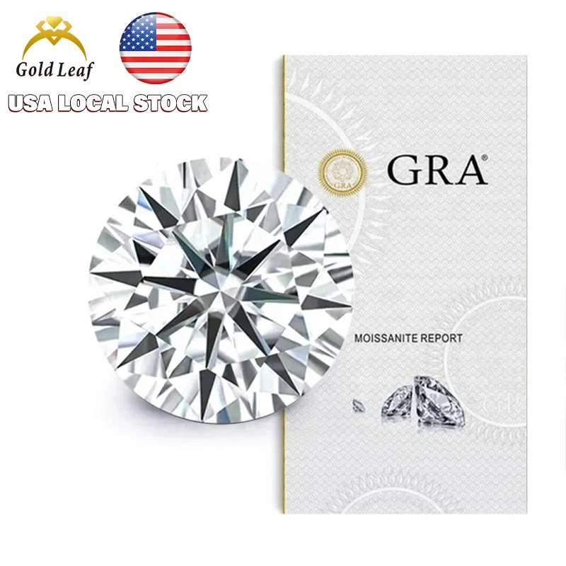 Goldleaf US Local Stock VVS1 Small Size 0.8-2.9mm 5ct/Bag Loose