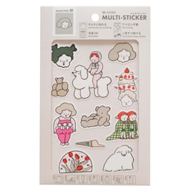 Sunby MLS-NP01 Multi Sticker Nagaki Perma