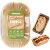 UBeeize 2lb Loaf Pan Liners, 150 PCS Loaf Pan Liners