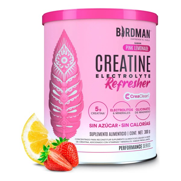Birdman Creatine Refresher Creatina Monohidratada con Electrolitos, Magnesio y Vitaminas