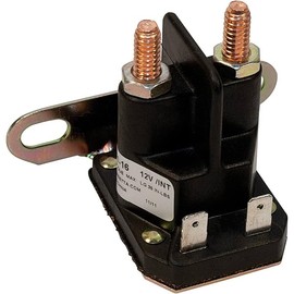 Stens Starter Solenoid 435-151 Replacement for: John Deere L100, L105, L108, L110, L111, L118, L120, LA135, LA140, LA145, LA150, LA155, LA165, LA175, X110, X120, X140, Z225, Z425, Z445