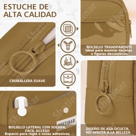 Estuche Lápices Capacidad 100 Lapiceras Escolar Organizador