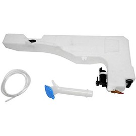 Windshield Washer Fluid Reservoir with Pump and Sensor - Compatible with 2005-2008 Nissan Pathfinder