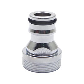 1 Piece Hose Connection Fitting M24 Male Thread Tap Adapter and M21 Female Hose Fitting Quick Connection Set for Garden Kitchen Washing Machine Universal Tap