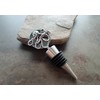 Handmade Oxidized Silver Octopus Wine Bottle Stopper