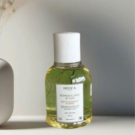 Desmaquillante de Ojos Orgánico, con Aceites de Jojoba, Ricino, Almendras y Girasol, Enriquecido con Vitamina E, Limpieza Suave para Piel Sensible