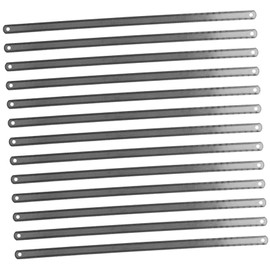 Outanaya 25pcs Double-sided Hacksaw Blades Woodworking Hacksaw Blades Parts Carbon Steel Teeth for Metalworking