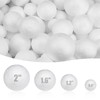 Styrofoam Balls,245PC Large White Foam Balls for Crafts, DIY Craft