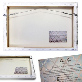 The Oliver Gal Artist Co. Fashion and Glam Wall Art Canvas Prints 'Dramatic Entrance Night' Home Décor, 15" x 10", Black