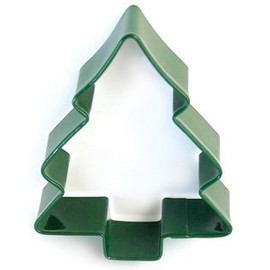 Eddingtons Green Christmas Tree Cookie Cutter 9.5cm Tall