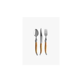 [Laguiol] Jeanneron tableware marble brown / [라귀올] 장네론  테이블 양식기 마블브라운