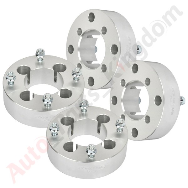 APK 4) 2" Wheel Adapters 4x110 to 4x137 10x1.25 Stud