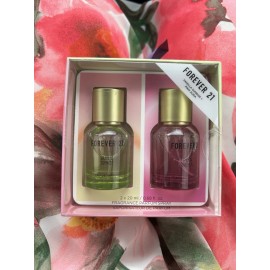 FOREVER 21 Set 2 Piece Vanilla Sunrise ~ Pink Aura Perfume .68 oz NEW