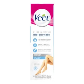 Veet Crema Depilatoria Pure & Fresh piel sensible 100ml