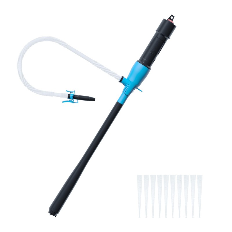 KJE Portable Battery Powered Operated Liquid Transfer Pump, Gasoline Diesel