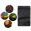 50 Reusable Smell Proof Bags - Black Mylar Grip Seal