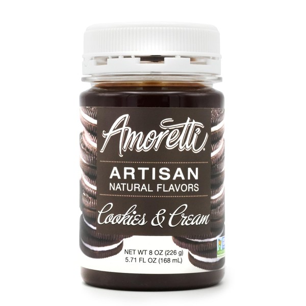 Amoretti - Natural Cookies & Cream Artisan Flavor Paste 8